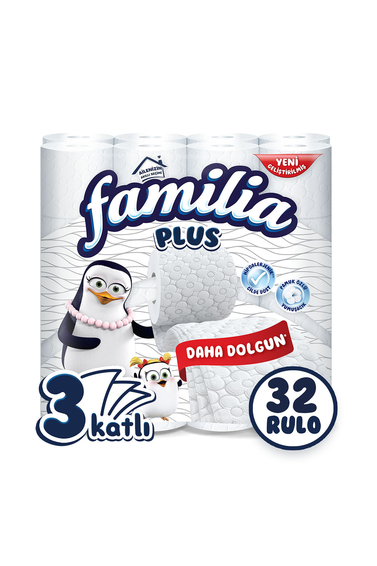 Familia Organik Pamuk Özlü 32'li Tuvalet Kağıdı